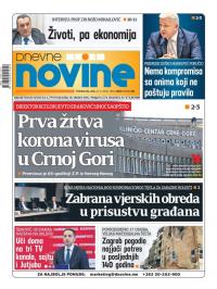 Dnevne novine - broj 2637, 23. mar 2020.