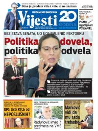 Vijesti - broj 7018, 4. okt 2017.