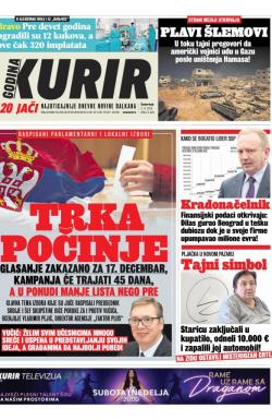 Kurir - broj 3484, 2. nov 2023.