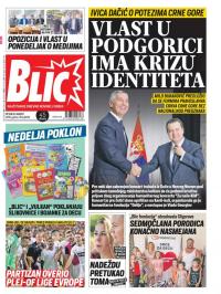 Blic - broj 8079, 16. avg 2019.