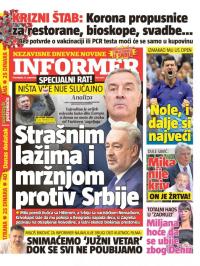 Informer - broj 2859, 12. sep 2021.