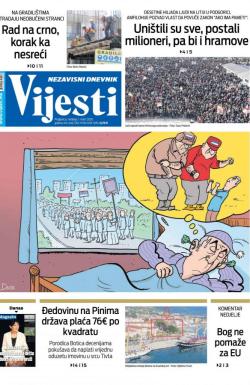 Vijesti - broj 7867, 1. mar 2020.