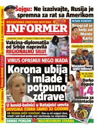 Informer - broj 2731, 15. apr 2021.