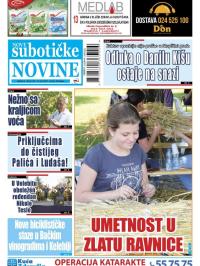 Nove Subotičke novine - broj 124, 19. jul 2019.