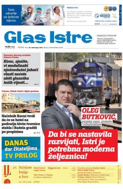 Glas Istre - broj 326, 26. nov 2021.