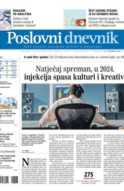 Poslovni Dnevnik - broj 4974, 27. nov 2023.