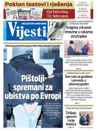 Vijesti - broj 7852, 15. feb 2020.