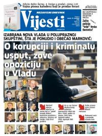 Vijesti - broj 6714, 29. nov 2016.