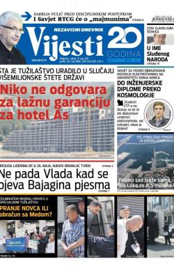 Vijesti - broj 6879, 17. maj 2017.