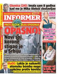 Informer - broj 2663, 25. jan 2021.