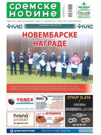 Sremske Novine - broj 3167, 10. nov 2021.