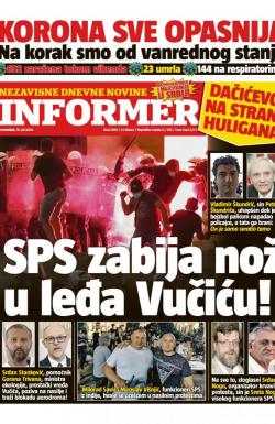 Informer - broj 2499, 13. jul 2020.