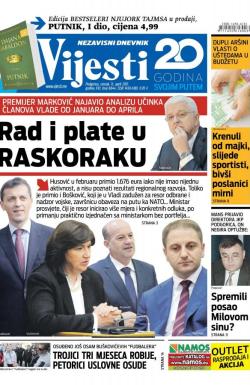 Vijesti - broj 6844, 11. apr 2017.