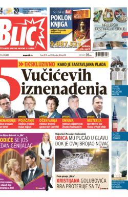 Blic - broj 6178, 25. apr 2014.