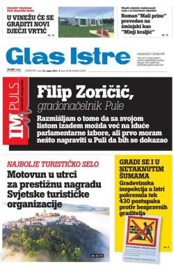 Glas Istre - broj 265, 25. sep 2021.