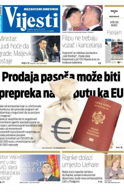 Vijesti - broj 7293, 28. jul 2018.