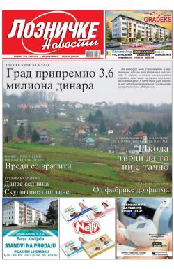 Lozničke novosti - broj 873, 6. dec 2024.