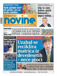 Dnevne novine - broj 2619, 2. mar 2020.