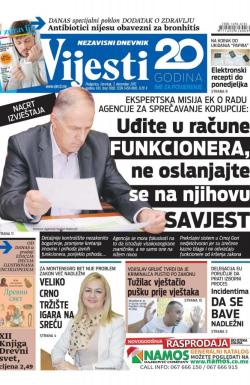 Vijesti - broj 7082, 7. dec 2017.