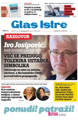 Glas Istre - broj 311, 11. nov 2020.