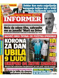 Informer - broj 2428, 15. apr 2020.