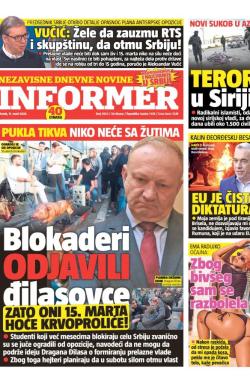 Informer - broj 3925, 11. mar 2025.