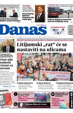 Danas - broj 9737, 12. okt 2024.