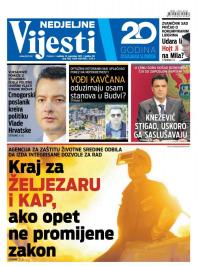 Vijesti - broj 7057, 12. nov 2017.