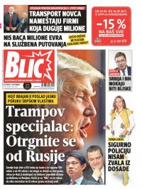 Blic - broj 7387, 7. sep 2017.