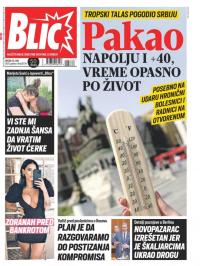 Blic - broj 8734, 23. jun 2021.