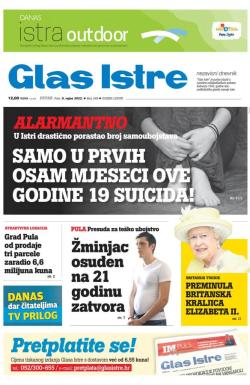 Glas Istre - broj 248, 9. sep 2022.