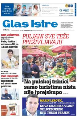 Glas Istre - broj 288, 18. okt 2021.