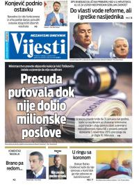 Vijesti - broj 8079, 4. okt 2020.