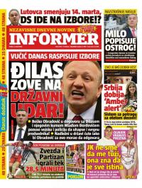 Informer - broj 2393, 4. mar 2020.