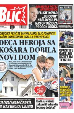 Blic - broj 8733, 22. jun 2021.