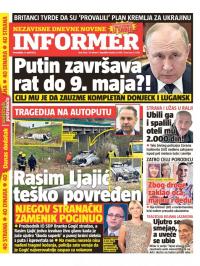 Informer - broj 3034, 11. apr 2022.