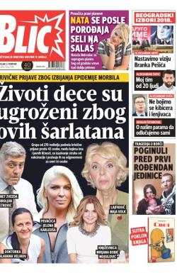 Blic - broj 7535, 5. feb 2018.