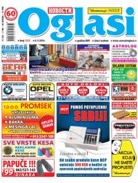 Novosti oglasi - broj 1332, 8. okt 2014.