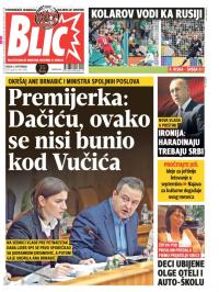 Blic - broj 7386, 6. sep 2017.