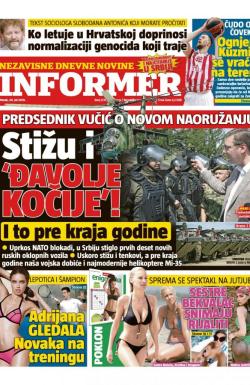 Informer - broj 2211, 30. jul 2019.