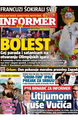 Informer - broj 3738, 29. jul 2024.