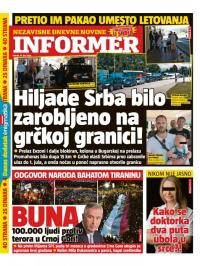 Informer - broj 2476, 16. jun 2020.