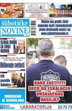 Nove Subotičke novine - broj 86, 19. okt 2018.