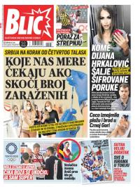 Blic - broj 8763, 22. jul 2021.