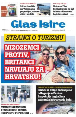 Glas Istre - broj 203, 25. jul 2020.