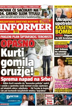 Informer - broj 3421, 17. jul 2023.