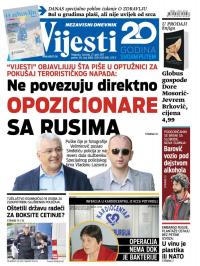 Vijesti - broj 6860, 27. apr 2017.