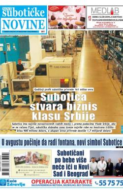 Nove Subotičke novine - broj 153, 14. feb 2020.