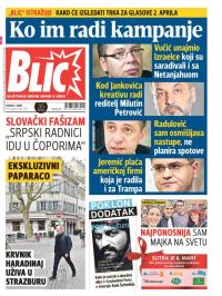 Blic - broj 7206, 7. mar 2017.