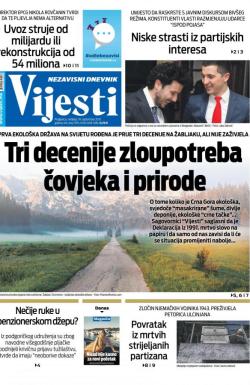 Vijesti - broj 8421, 19. sep 2021.